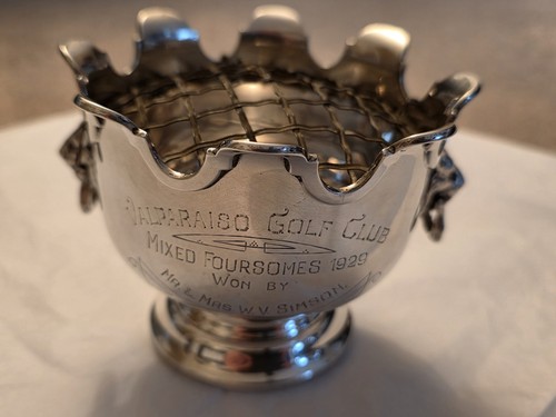 Sterling silber rose schale - sterling,
