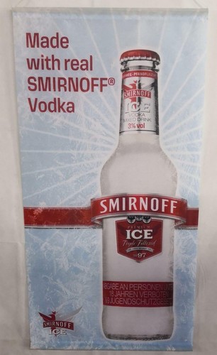 Smirnoff premium ice banner - ice,