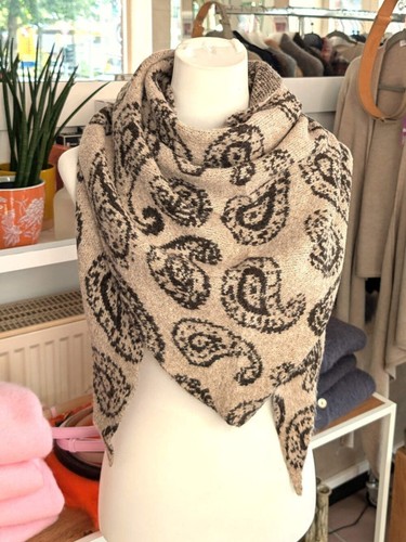 Schal dreieckstuch paisley - schal,