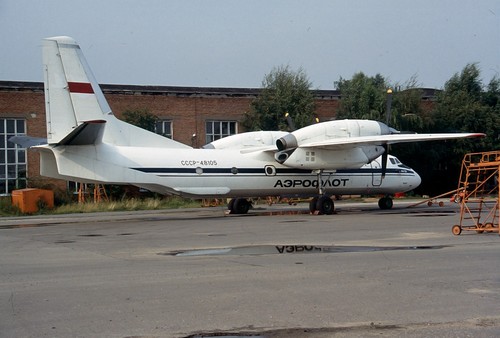 Aeroflot antonov 32 - aeroflot,,