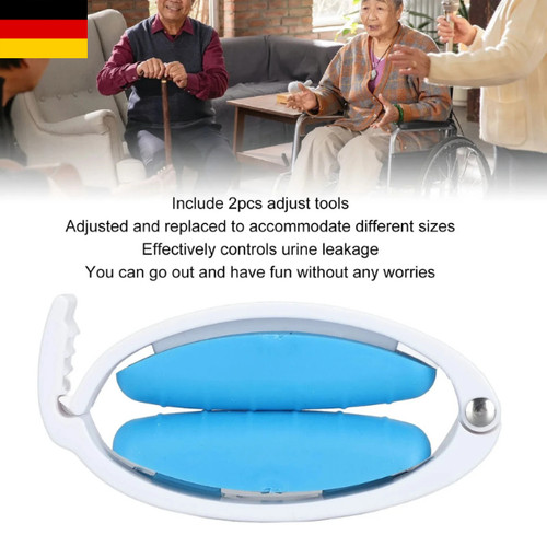 Männliche inkontinenzklemme - männliche,