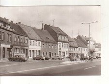 Postkarte :  PEITZ  bei  COTTBUS - Hauptstraße ; ca. 1985