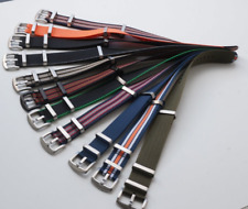 NATO Seat belt Strap in verschiedenen Farben und Bandbreiten # 18 20 22 24mm
