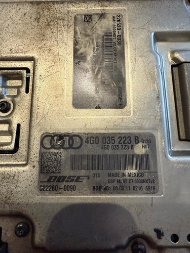 4g0035223b bose sound system - 4g0035223b,