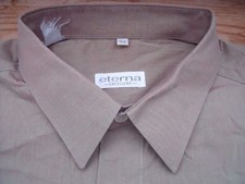 Eterna Excellent Hemd 43 Beige
