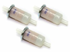 Benzinfilter Set 3 Stück 9 mm