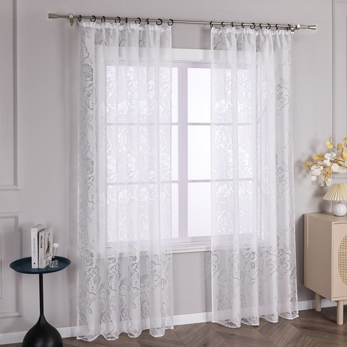 Transparent gardinen stores - transparent,