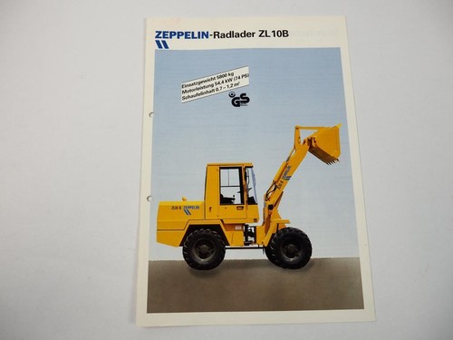 Prospekt zeppelin zl10b - zeppelin,