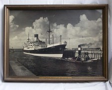 altes Schiffbild des