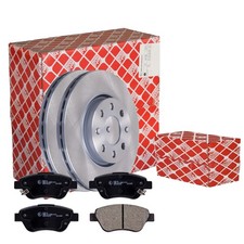FEBI Bremsscheiben + Beläge Opel Corsa D 257mm VA belüft FEBI00216