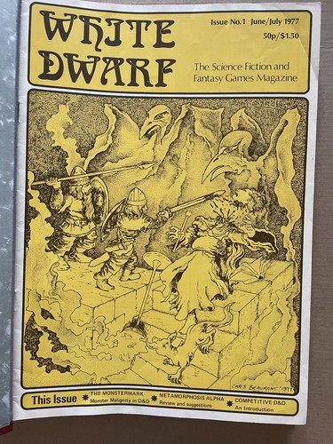 White dwarf magazin ausgabe - dwarf,