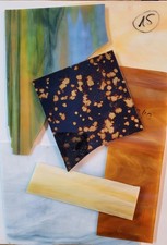 Tiffany glas abschnitte - glas,