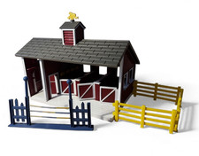 Breyer Stablemate rot Stallset