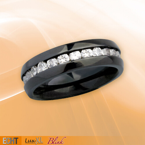 Ring damenring schwarz - ring,