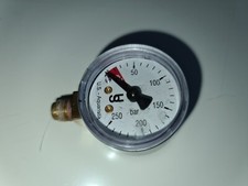 CO2 FLASCHENDRUCK MANOMETER US AQUARISTIK 1/8 ZOLL