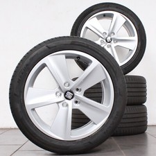 17 Zoll original Seat Leon 5F0 5F0601025B Toledo Alufelgen Sommerreifen