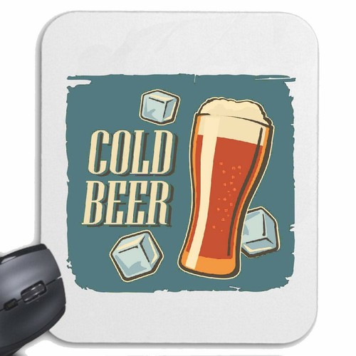 Mousepad kaltes bier - kaltes,