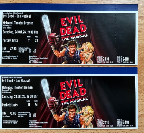 Ticket evil dead - 2x,