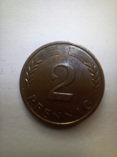 Pfennig kupfermünze 1963 j - kupfermünze,,