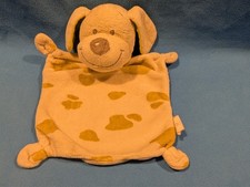 Nicotoy Hund Dog Kuh Schmusetuch Schnuffeltuch Creme  braun Kuh gefleckt Schlapp