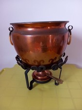 Topf aus Kupfer  rund Feuerzangenbowle 