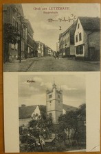 AK Gruß aus Lutzerath 1910 Cochem Zell Wittlich Gillenfeld Bad Bertrich Eifel