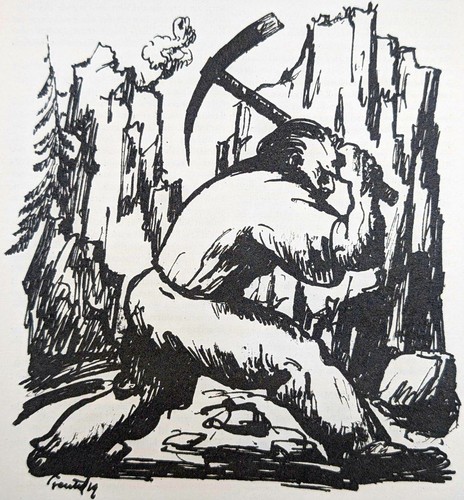 Original lithographie 1919 - original,