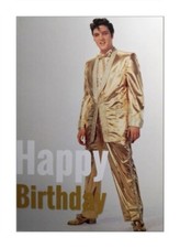 Postkarte Elvis Presley Happy