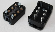 UNIMOG - 6 Pol Stecker komplett für U-421- 406/403-416-417-407