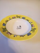 Kindergeschirr Porzellan Villeroy und Boch Breischale Animal Farm