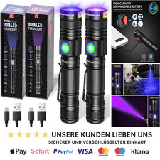 UV-365nm & 395nm Taschenlampe