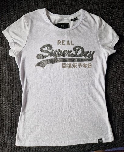 Superdry shirt top weiß - superdry,