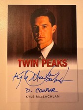 Twin Peaks Log Lady Chronicles - Autogramm Dual Autogramme Inscription Sketch