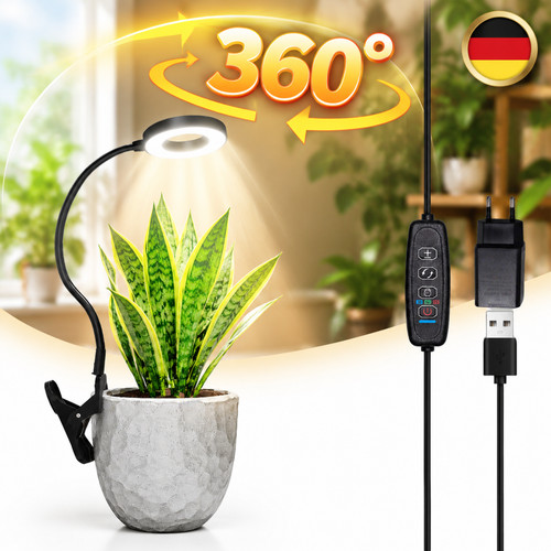 Led klemmleuchten 360 - klemmleuchten, 360°