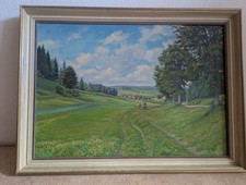 Ölbild Impressionist Paul