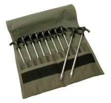 Daiwa Mission 10 Pegs Bivvy Pegs Zeltnägel / Heringe / Zeltheringe / Erdnägel 