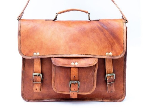Herren laptop messenger leder - laptop,