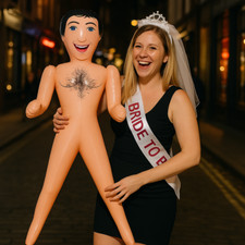 5 FUSS AUFBLASBARE BLOW UP NACKTER MÄNNLICHER MANN UNGEZOGENE PUPPE HENNE/HIRSCH NACHT PARTY