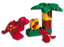Lego Duplo Zoo Dinosaurier Dino Scharfzahn Baby & Mama 2601 T Rex Dinosaurs