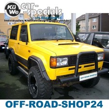 STAHL-Felgen 8x15 ET-30 Schwarz DOTZ DAKAR-ISUZU TROOPER Typ: UBS -13, 16, 52