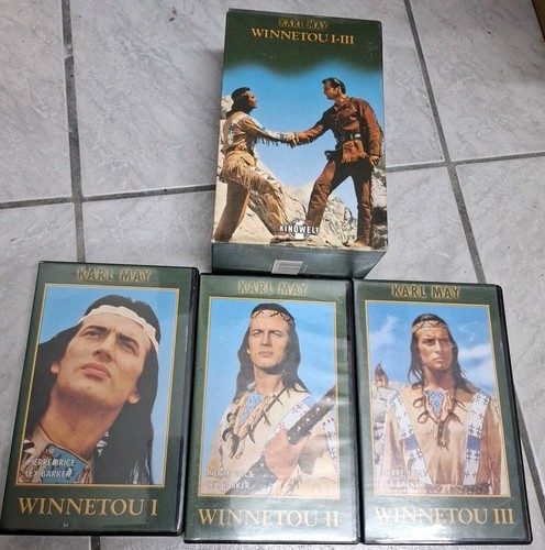 Winnetou vhs box - box, i