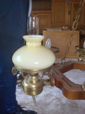 Petroleumlampe elektrisch 6 Strahlig Gutshaus Deckenlampe Rustikale Lampe