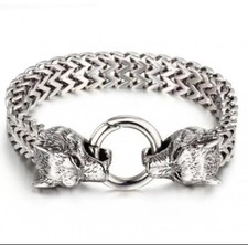 Armband Edelstahl Wikinger