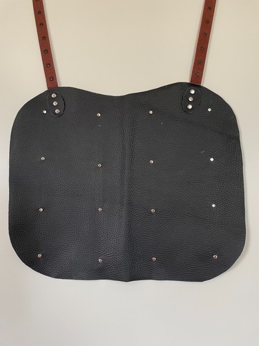 Bockschürze aus leder groß - aus,