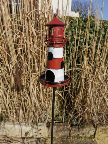 Leuchtturm gartenstecker - leuchtturm,