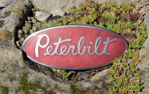 Vintage emaille kühler lkw - vintage,