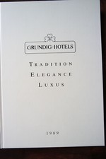 Grundig-Hotels Tradition Elegance Luxus 1989