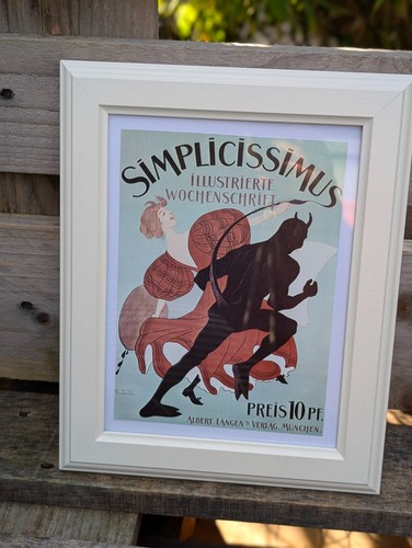 Simplicissimus jugendstil bild - jugendstil,