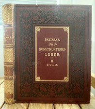 Allgemeine Baukonstruktionslehre mit besonderer Beziehung auf das Hochbauwesen: 