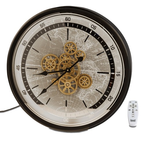 Wanduhr mit beweglichen
